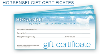 Horsensei Gift Certificate